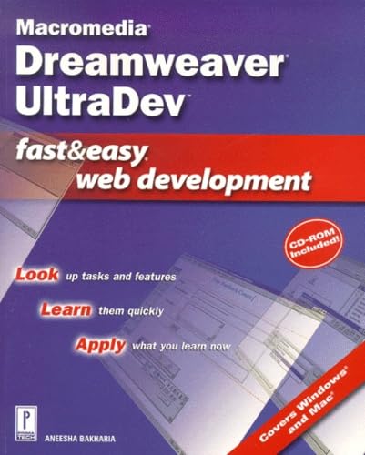 9780761531647: Dreamweaver Ultradev. Fast & Easy Web Development, Cd-Rom Included: Fast and Easy Web Development