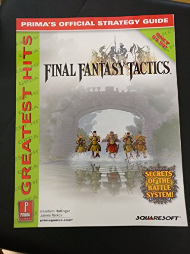 Stock image for Final Fantasy Tactics: The Official Strategy Guide (Greatest Hits) for sale by HPB Inc.