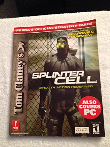9780761539568: Tom Clancy's Splinter Cell: Prima's Official Strategy Guide Xbox & PC