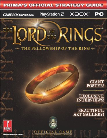 Stock image for The Lord Of The Rings - The Fellowship Of The Ring (Prima's Official Strategy Guide) for sale by Granada Bookstore,            IOBA