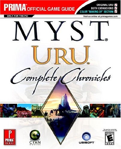 Beispielbild fr Myst URU: Complete Chronicles (Prima Official Game Strategy Guide) zum Verkauf von KuleliBooks