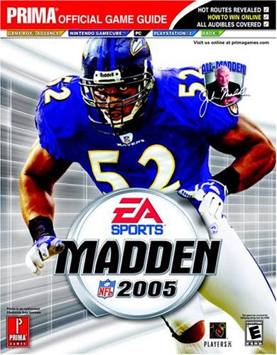 Beispielbild fr Madden NFL 2005 (Prima Official Game Guide) zum Verkauf von Books of the Smoky Mountains