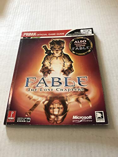 9780761551805: Fable The Lost Chapters: Prima Official Game Guide: The Last Chapters - the Official Strategy Guide