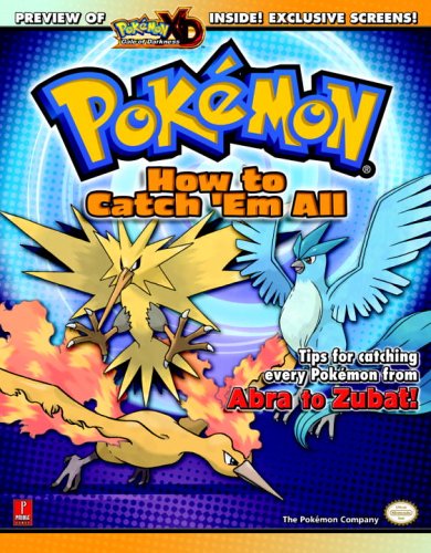 Stock image for How to Catch 'em All: Prima's Official Pokemon Guide for sale by WorldofBooks
