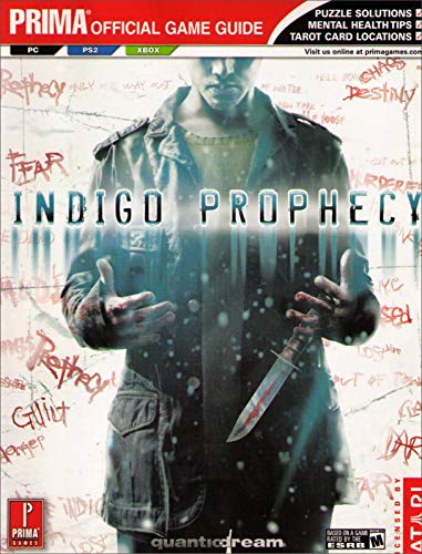 Beispielbild fr Indigo Prophecy: Prima Official Game Guide (Prima Official Game Guides) zum Verkauf von medimops