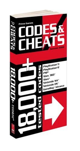 Beispielbild fr Codes & Cheats Summer 2008 (100% Verifed Codes): Prima Games Code Book zum Verkauf von Books From California