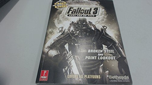 9780761563266: Fallout 3 Game Add-On Pack - Broken Steel and Point Lookout: Prima Official Game Guide