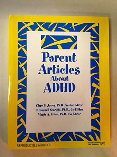 Stock image for Parent Articles About Adhd for sale by Ergodebooks