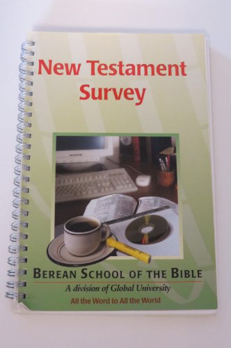 Stock image for New Testament Survey: A Study Guide for sale by Front Cover Books