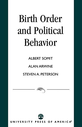 Beispielbild fr Birth Order and Political Behavior zum Verkauf von Wonder Book