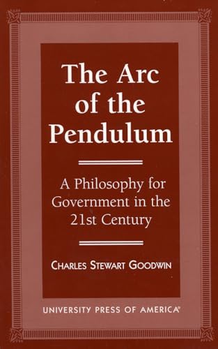 Beispielbild fr The Arc of the Pendulum Format: Hardcover zum Verkauf von INDOO
