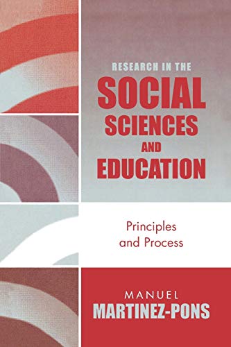 Stock image for Research in the Social Sciences and Education: Principles and Process (Association for Netherlandic St.; 10) for sale by Bahamut Media