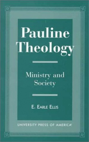 Imagen de archivo de Pauline Theology: Ministry and Society a la venta por Half Price Books Inc.