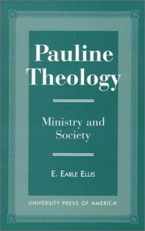 Stock image for Pauline Theology: Ministry and Society for sale by Half Price Books Inc.