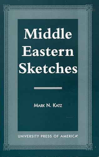 9780761807766: Middle Eastern Sketches [Idioma Ingls]