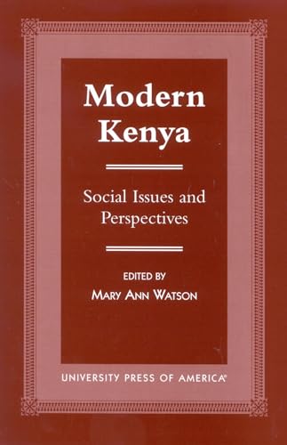 Stock image for Modern Kenya Format: Hardcover for sale by INDOO