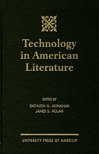 Stock image for Technology in American Literature for sale by POQUETTE'S BOOKS