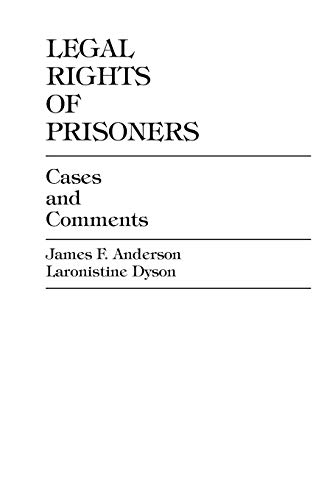 Stock image for Legal Rights of Prisoners: Cases and Comments for sale by HPB-Red