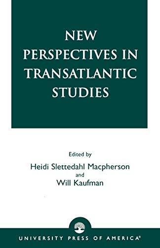 Beispielbild fr New Perspectives in Transatlantic Studies zum Verkauf von ThriftBooks-Atlanta