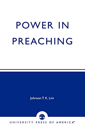 9780761823469: Power in Preaching