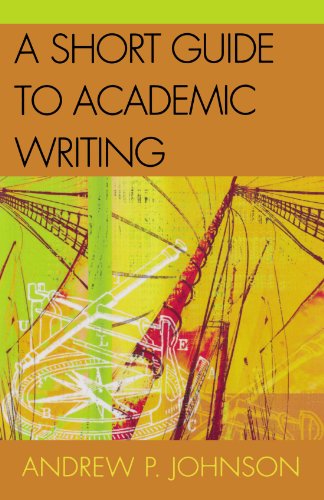 Beispielbild fr Short Guide to Academic Writing zum Verkauf von BooksRun