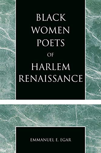 9780761826170: Black Women Poets of Harlem Renaissance