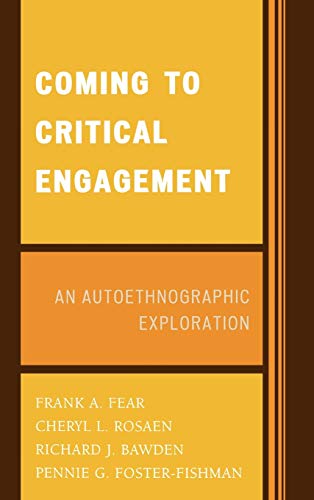Imagen de archivo de Coming to Critical Engagement: An Autoethnographic Exploration a la venta por Michael Lyons