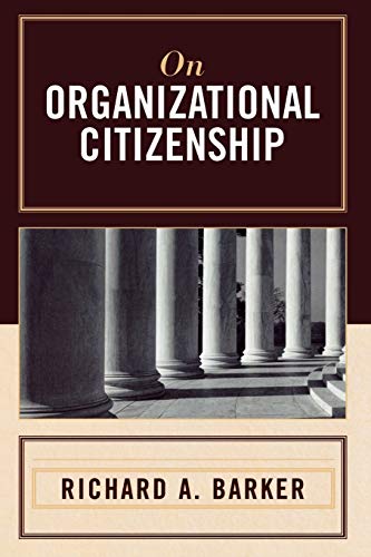 Imagen de archivo de On Organizational Citizenship a la venta por Chiron Media