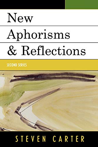 Imagen de archivo de New Aphorisms & Reflections: Second Series a la venta por Lucky's Textbooks