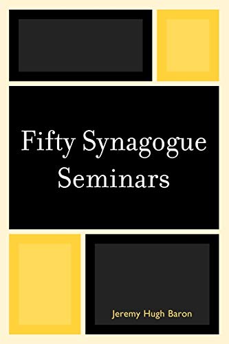 9780761851073: Fifty Synagogue Seminars