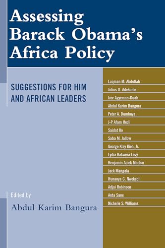 Stock image for Assessing Barack Obama's Africa Policy: Suggestions for Him and African Leaders for sale by Grey Matter Books