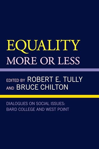 Beispielbild fr Equality: More or Less zum Verkauf von Revaluation Books