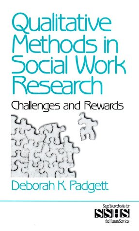 Stock image for Qualitative Methods in Social Work Research: Challenges and Rewards for sale by Buchpark