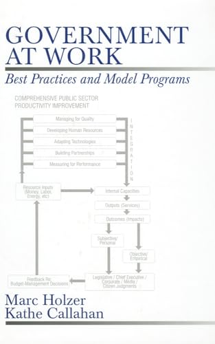 Stock image for Government at Work : Best Practices and Model Programs for sale by Better World Books: West