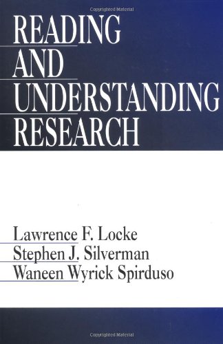 Stock image for Reading and Understanding Research for sale by funyettabooks