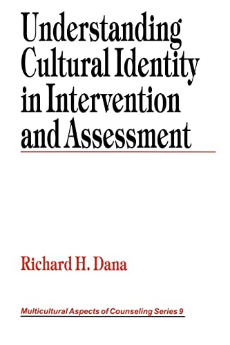 Imagen de archivo de Understanding Cultural Identity in Intervention and Assessment a la venta por Better World Books