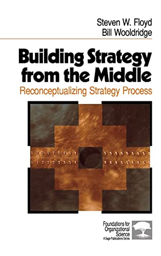 9780761906445: Building Strategy from the Middle: Reconceptualizing Strategy Process (Foundations for Organizational Science)