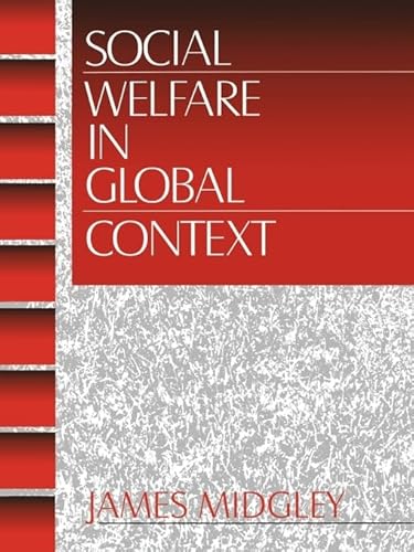 Stock image for Social Welfare in Global Context for sale by Better World Books