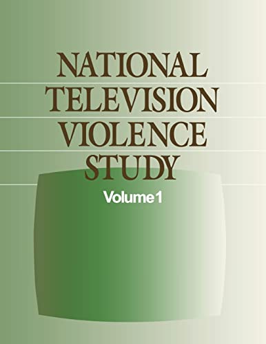 Imagen de archivo de National Television Violence Study a la venta por Better World Books