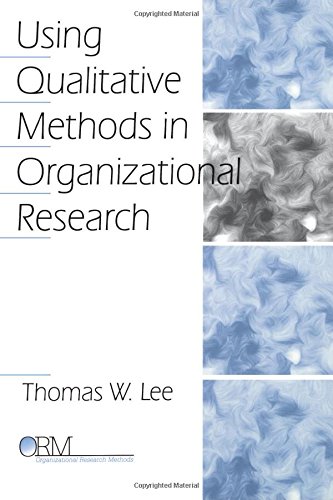 Stock image for Using Qualitative Methods in Organizational Research for sale by Better World Books
