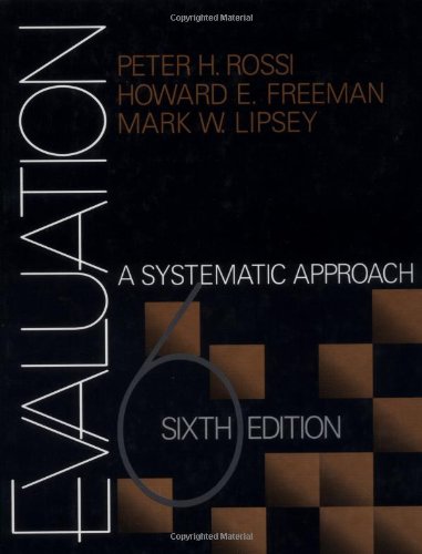 Imagen de archivo de Evaluation: A Systematic Approach a la venta por Wonder Book
