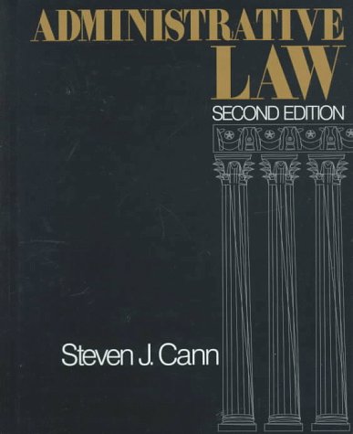 Stock image for Administrative Law. 2nd Edition. for sale by Bingo Used Books