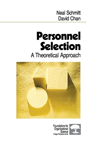 9780761909859: Personnel Selection: A Theoretical Approach (Foundations for Organizational Science)