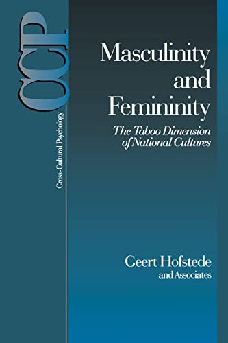 Beispielbild fr Masculinity and Femininity: The Taboo Dimension of National Cultures (Cross Cultural Psychology) zum Verkauf von Isle Books