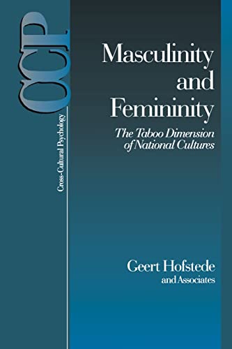 Imagen de archivo de Masculinity and Femininity: The Taboo Dimension of National Cultures (Cross Cultural Psychology) a la venta por Isle Books