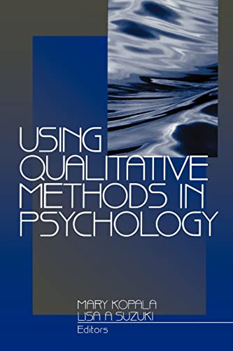 Imagen de archivo de Using Qualitative Methods in Psychology a la venta por Chiron Media