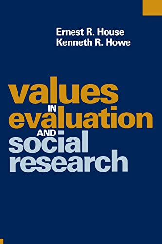 Beispielbild fr Values in Evaluation and Social Research zum Verkauf von BooksRun