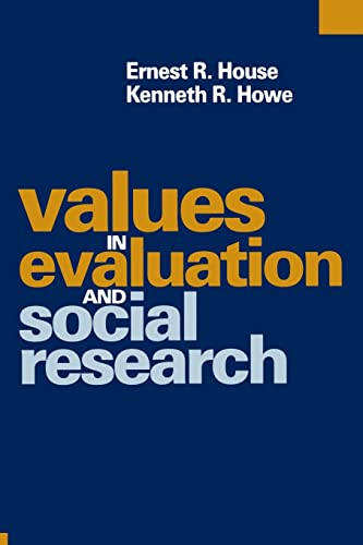 Stock image for Values in Evaluation and Social Research for sale by BooksRun