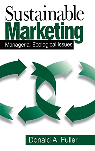 Stock image for Sustainable Marketing : Managerial - Ecological Issues for sale by Better World Books