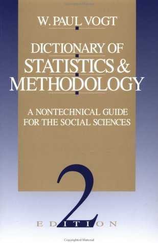 Beispielbild fr Dictionary of Statistics and Methodology : A Nontechnical Guide for the Social Sciences zum Verkauf von Better World Books